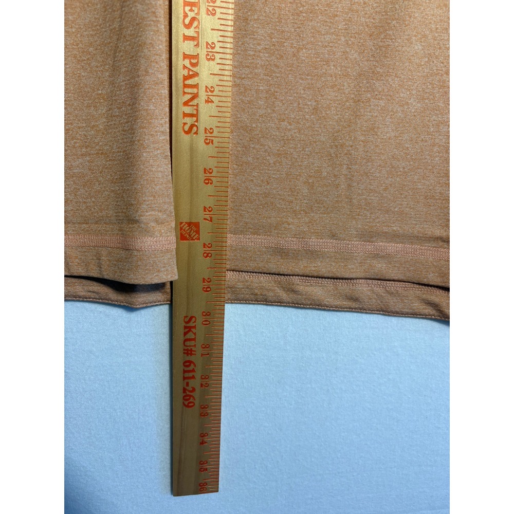 Municipal Sport Utility Gear Mens Large Heather Orange Performance T-Shirt L - Picture 5 of 9